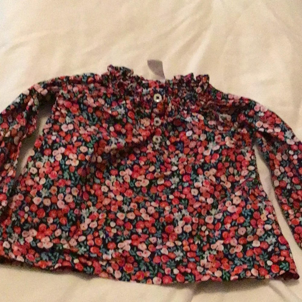 Floral Kids Shirt - Multicolor